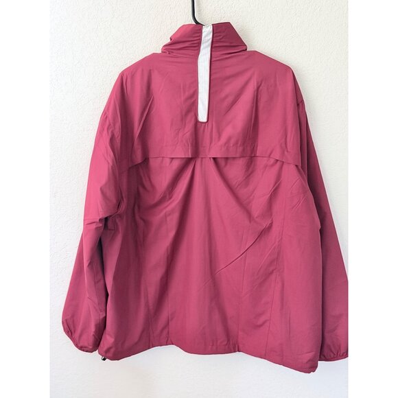 NWT$69 Nike Dri-Fit Centennial Bison Jacket Mens XL Cardinal Red Windbreaker Tra - Picture 5 of 16